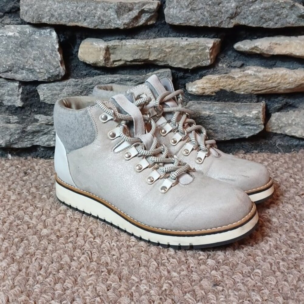 Women's Sonoma Vitalize Ortholite short moto boots sz 7